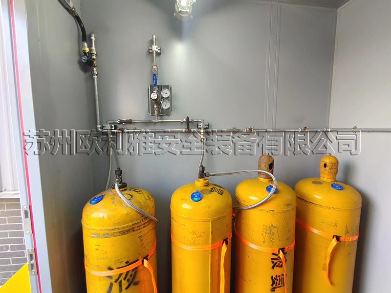 上海某電力公司氣瓶存儲(chǔ)間項(xiàng)目